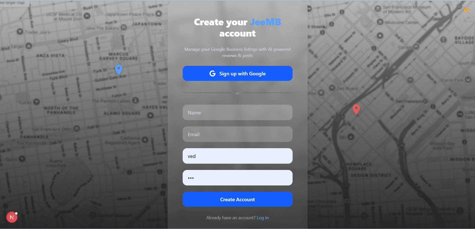 Connect Google Account